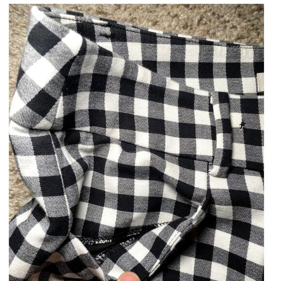 The Loft - Marisa Black and White Gingham Capri Pants - Size 2 Petite - Picture 7 of 9